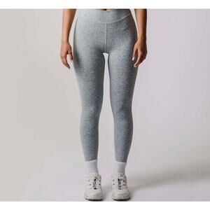 Albion Fit INTENTION LEGGINGS 7/8, HEATHER GREY WOMENS Size XS High Rise